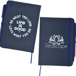 Life is Good TaskRight Afton Notebook with Pen - Love