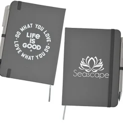 Life is Good TaskRight Afton Notebook with Pen - Love