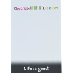 Life is Good TaskRight 6 inches x 4 inches Notepad - 50 Sheet