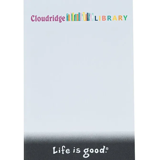 Life is Good TaskRight 6 inches x 4 inches Notepad - 50 Sheet