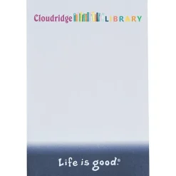 Life is Good TaskRight 6 inches x 4 inches Notepad - 50 Sheet
