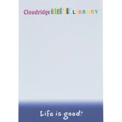 Life is Good TaskRight 6 inches x 4 inches Notepad - 50 Sheet