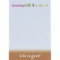 Life is Good TaskRight 6 inches x 4 inches Notepad - 50 Sheet