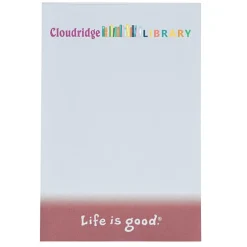 Life is Good TaskRight 6 inches x 4 inches Notepad - 50 Sheet