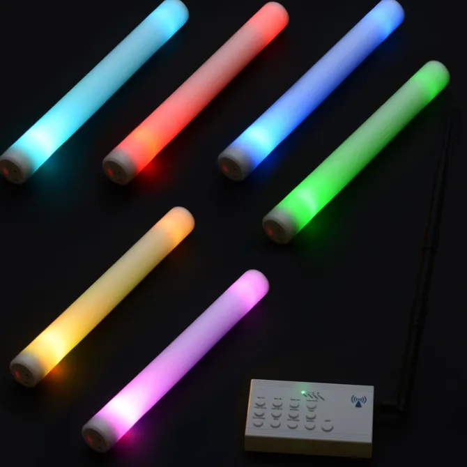 Light-Up Foam Cheer Stick - Remote Controlled