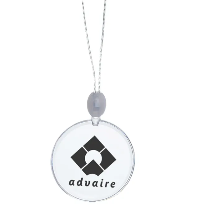 Light-Up Pendant Necklace - Circle
