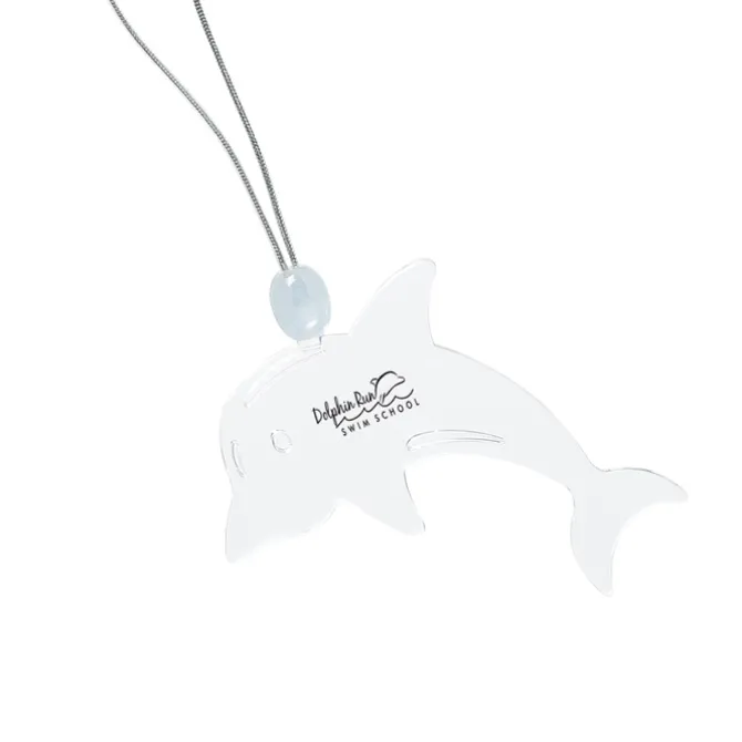 Light-Up Pendant Necklace - Dolphin