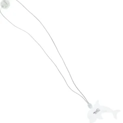 Light-Up Pendant Necklace - Dolphin