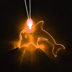 Light-Up Pendant Necklace - Dolphin