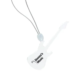 Light-Up Pendant Necklace - Guitar