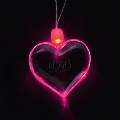 Light-Up Pendant Necklace - Heart