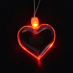Light-Up Pendant Necklace - Heart