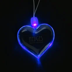 Light-Up Pendant Necklace - Heart