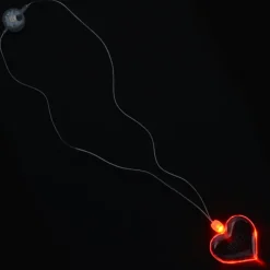 Light-Up Pendant Necklace - Heart