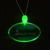 Light-Up Pendant Necklace - Oval