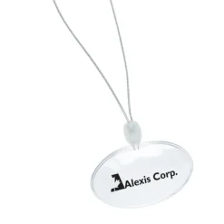 Light-Up Pendant Necklace - Oval