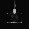 Light-Up Pendant Necklace - Rectangle