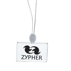 Light-Up Pendant Necklace - Rectangle