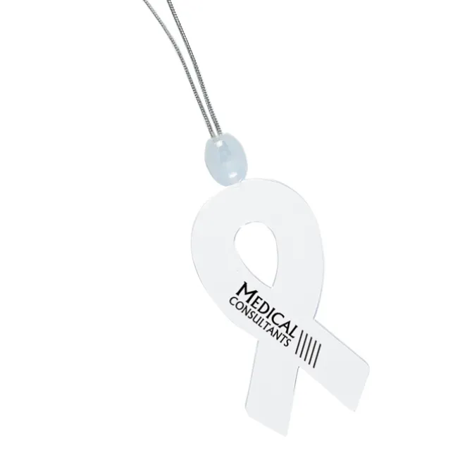 Light-Up Pendant Necklace - Ribbon