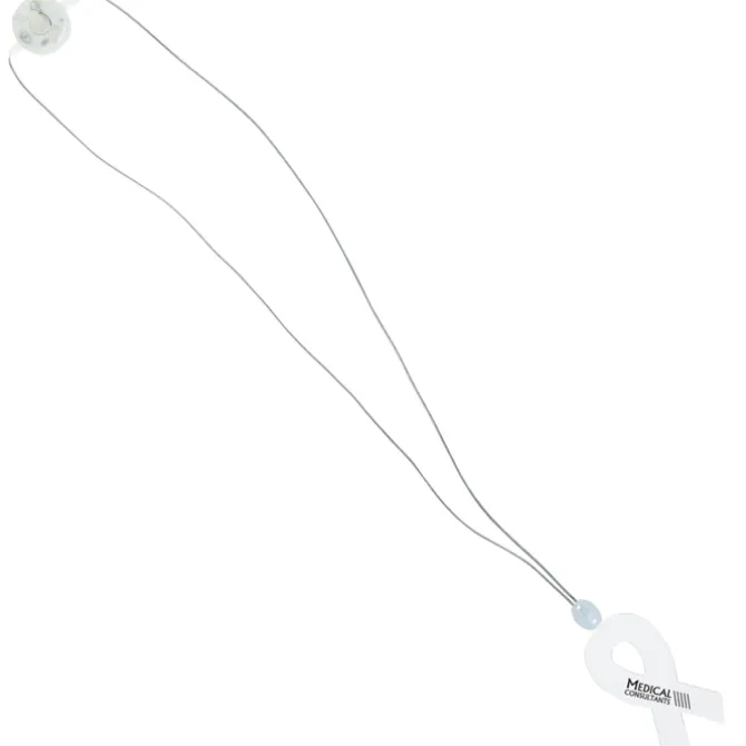 Light-Up Pendant Necklace - Ribbon