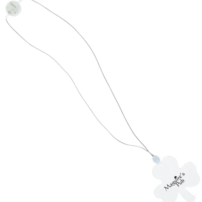 Light-Up Pendant Necklace - Shamrock