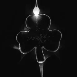Light-Up Pendant Necklace - Shamrock