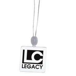 Light-Up Pendant Necklace - Square
