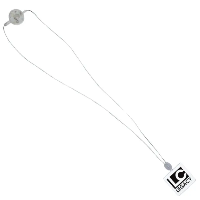 Light-Up Pendant Necklace - Square