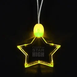 Light-Up Pendant Necklace - Star