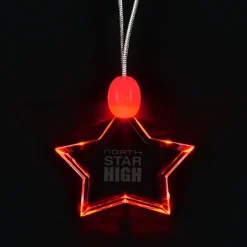 Light-Up Pendant Necklace - Star