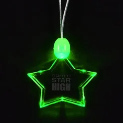 Light-Up Pendant Necklace - Star