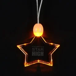 Light-Up Pendant Necklace - Star