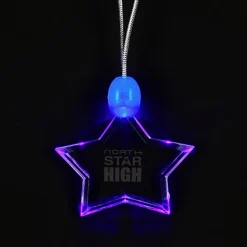 Light-Up Pendant Necklace - Star