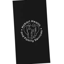 Linen Paper Two-Pocket Mini Folder - 9 1/2 inches x 5 inches