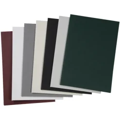 Linen Paper Two-Pocket Mini Folder - 8 3/4 inches x 6 inches