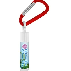 Lip Balm with Carabiner - Beach - 24 hr