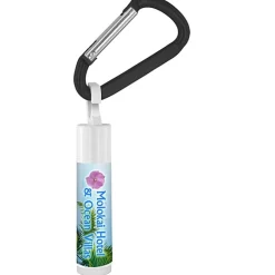 Lip Balm with Carabiner - Beach - 24 hr