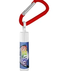Lip Balm with Carabiner - Golf Club - 24 hr