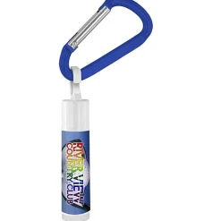 Lip Balm with Carabiner - Golf Club - 24 hr