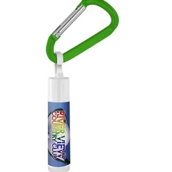 Lip Balm with Carabiner - Golf Club - 24 hr