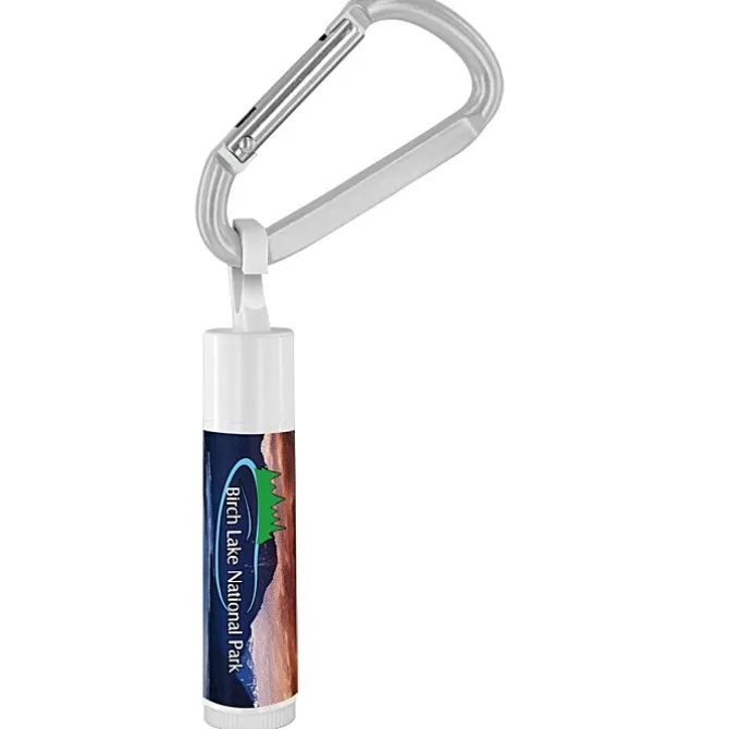 Lip Balm with Carabiner - Mountains - 24 hr