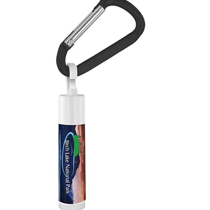 Lip Balm with Carabiner - Mountains - 24 hr