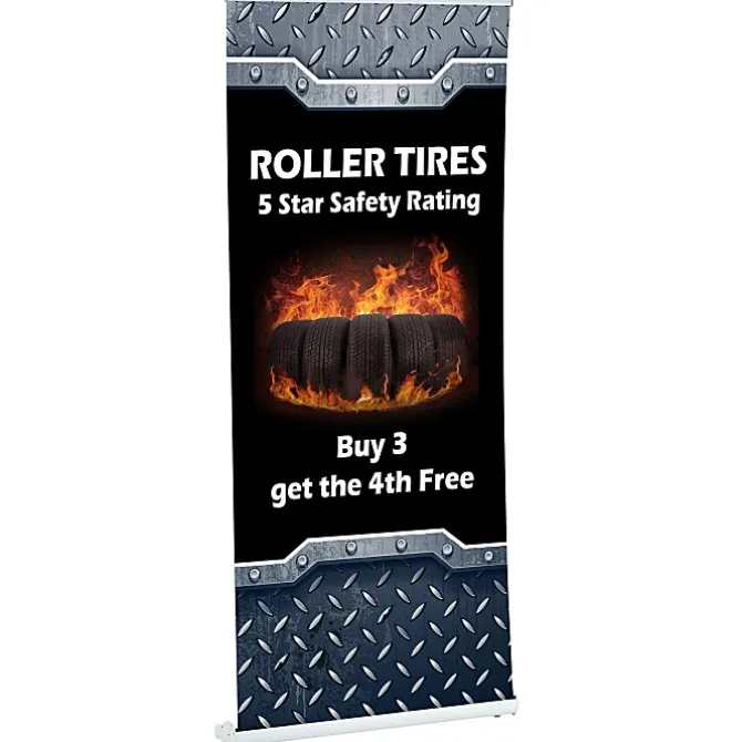 LiteWay Stratus Retractable Banner Display - 36 inch