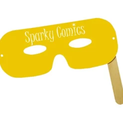 Lone Ranger Mask with Stick - Colors