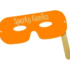 Lone Ranger Mask with Stick - Colors