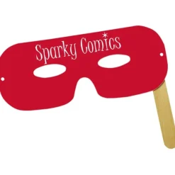 Lone Ranger Mask with Stick - Colors