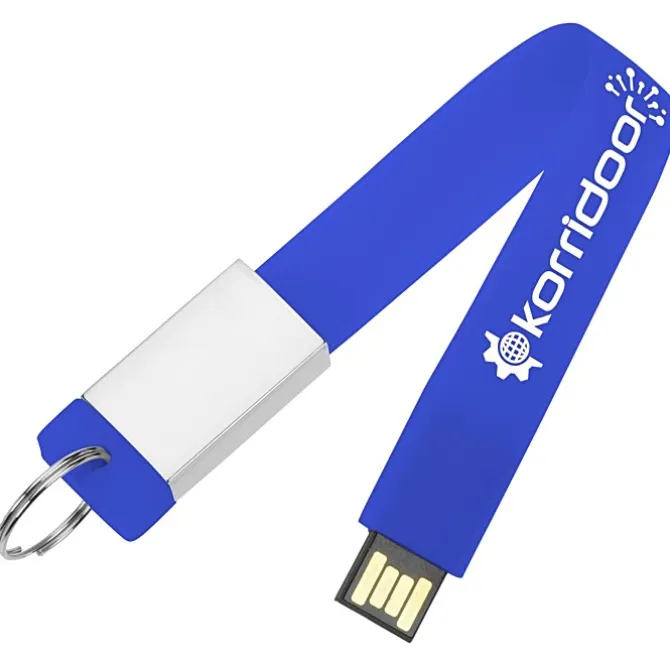 Loop USB Flash Drive Keychain - 2GB