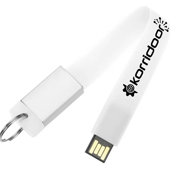 Loop USB Flash Drive Keychain - 2GB