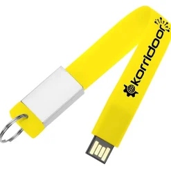 Loop USB Flash Drive Keychain - 2GB