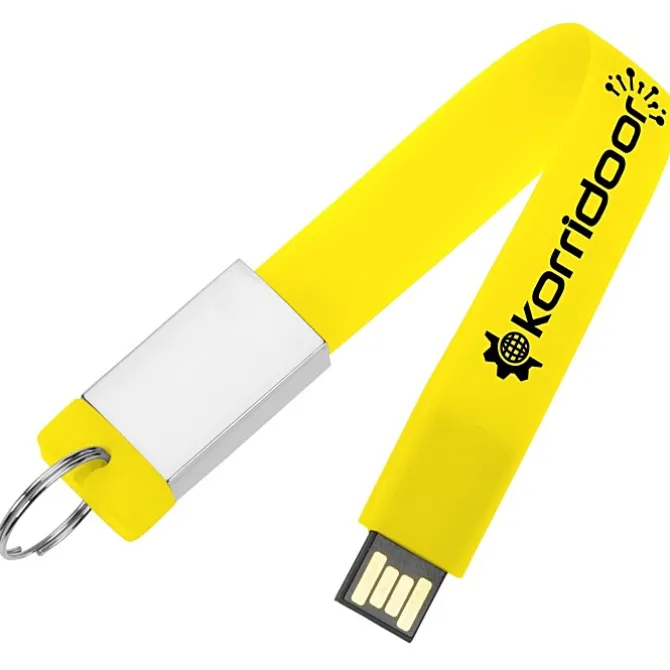 Loop USB Flash Drive Keychain - 2GB